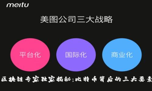 区块链专家独家揭秘：比特币背后的三大要素