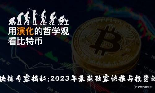 区块链专家揭秘：2023年最新独家快报与投资秘诀