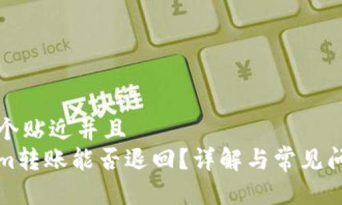 思考一个贴近并且  
Tokenim转账能否退回？详解与常见问题解析